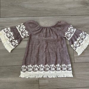 3T beachy dress embroidered dress
